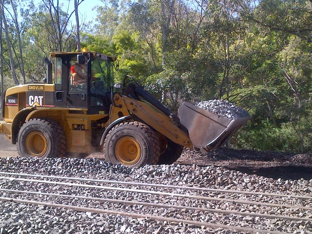 CAT 930G at stowe