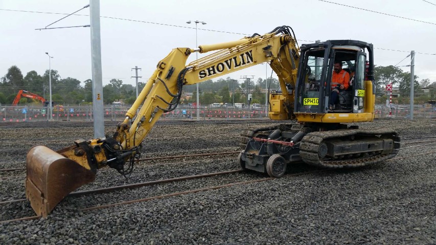 128 narrow gauge hi rail profiling