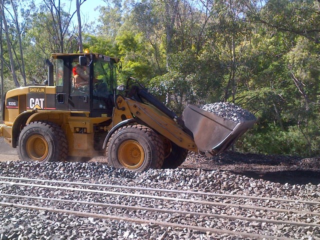 CAT 930G at stowe